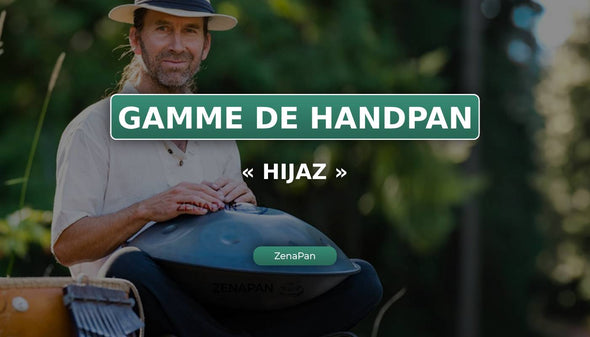 Handpan: a gama Hijaz