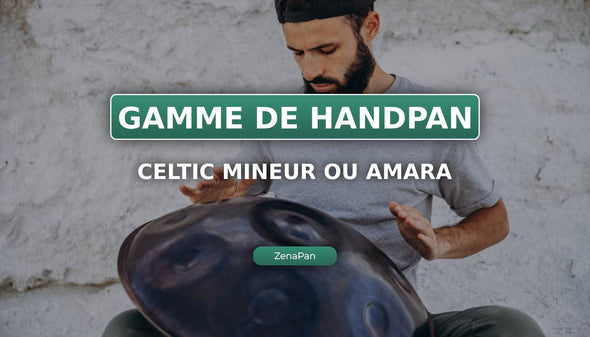 A gama Celtic menor ou Amara no Handpan